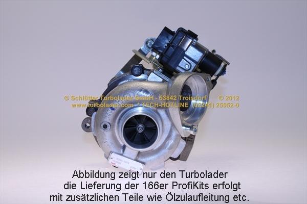 Schlütter Turbolader 166-05201EOL - Kompresors, Turbopūte ps1.lv