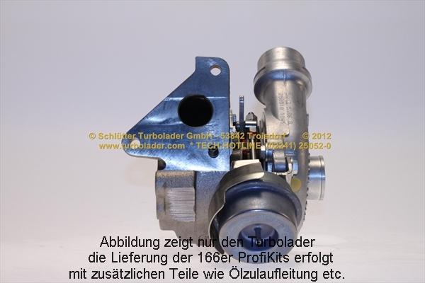 Schlütter Turbolader PRO-00955 - Kompresors, Turbopūte ps1.lv