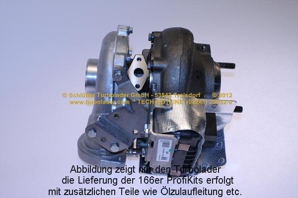 Schlütter Turbolader 166-09006EOL - Kompresors, Turbopūte ps1.lv