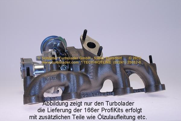 Schlütter Turbolader PRO-00420 - Kompresors, Turbopūte ps1.lv