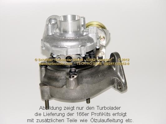 Schlütter Turbolader PRO-00590 - Kompresors, Turbopūte ps1.lv