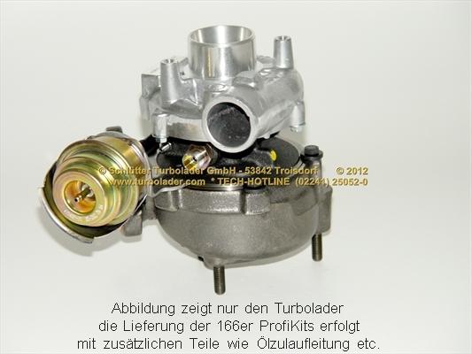 Schlütter Turbolader PRO-00590 - Kompresors, Turbopūte ps1.lv