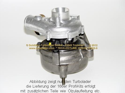 Schlütter Turbolader PRO-00590 - Kompresors, Turbopūte ps1.lv