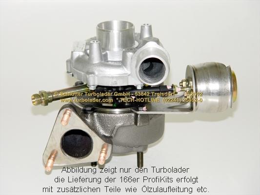 Schlütter Turbolader PRO-00550 - Kompresors, Turbopūte ps1.lv