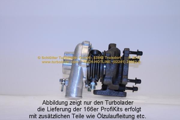 Schlütter Turbolader 166-00520 - Kompresors, Turbopūte ps1.lv