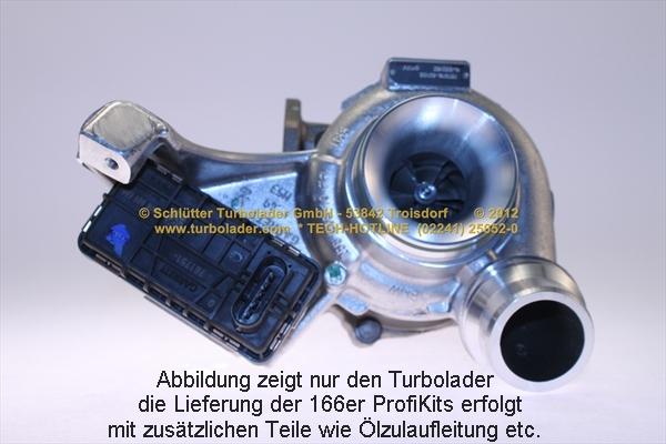 Schlütter Turbolader 166-00920 - Kompresors, Turbopūte ps1.lv