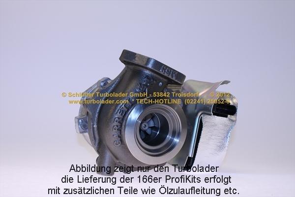 Schlütter Turbolader 166-00626 - Kompresors, Turbopūte ps1.lv