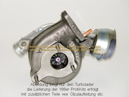 Schlütter Turbolader PRO-00620EOL - Kompresors, Turbopūte ps1.lv