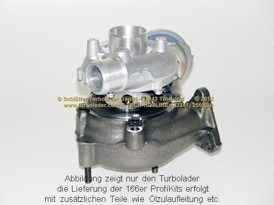 Schlütter Turbolader PRO-00620 - Kompresors, Turbopūte ps1.lv