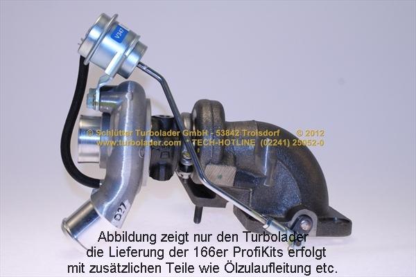 Schlütter Turbolader 166-00045S - Kompresors, Turbopūte ps1.lv