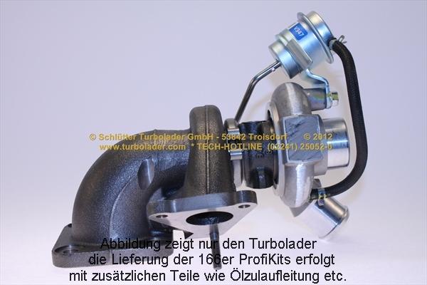 Schlütter Turbolader 166-00045EOL - Kompresors, Turbopūte ps1.lv