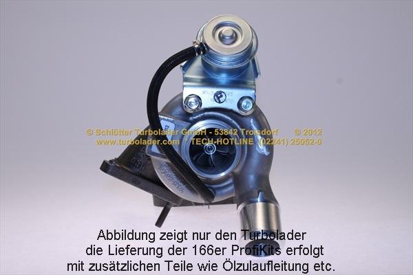 Schlütter Turbolader 166-00045S - Kompresors, Turbopūte ps1.lv