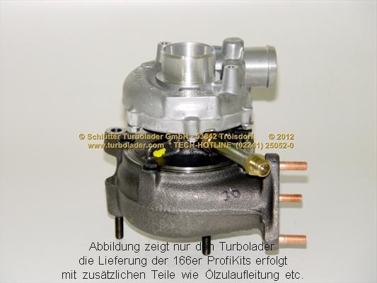 Schlütter Turbolader 166-00060 - Kompresors, Turbopūte ps1.lv