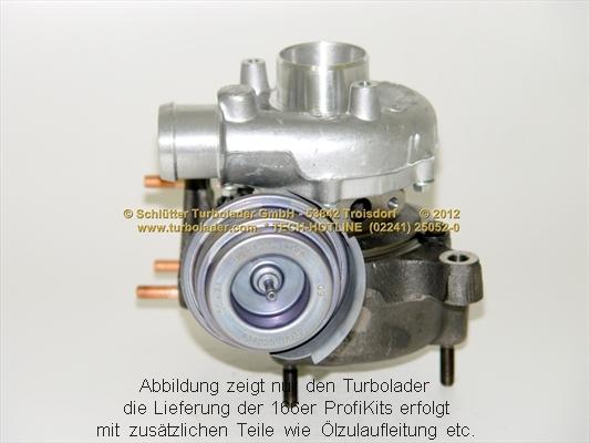 Schlütter Turbolader PRO-00060 - Kompresors, Turbopūte ps1.lv