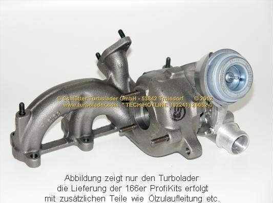 Schlütter Turbolader PRO-01700 - Kompresors, Turbopūte ps1.lv