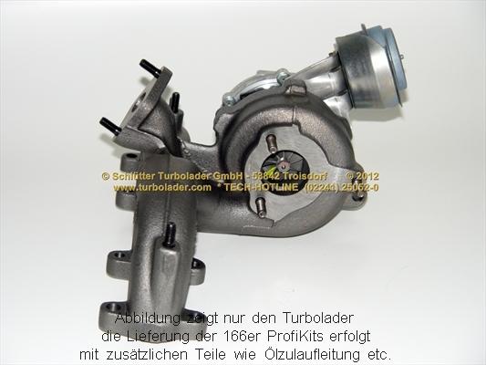 Schlütter Turbolader PRO-01700 - Kompresors, Turbopūte ps1.lv