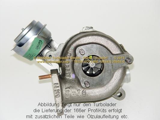 Schlütter Turbolader PRO-00100EOL - Kompresors, Turbopūte ps1.lv