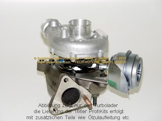 Schlütter Turbolader PRO-00100EOL - Kompresors, Turbopūte ps1.lv