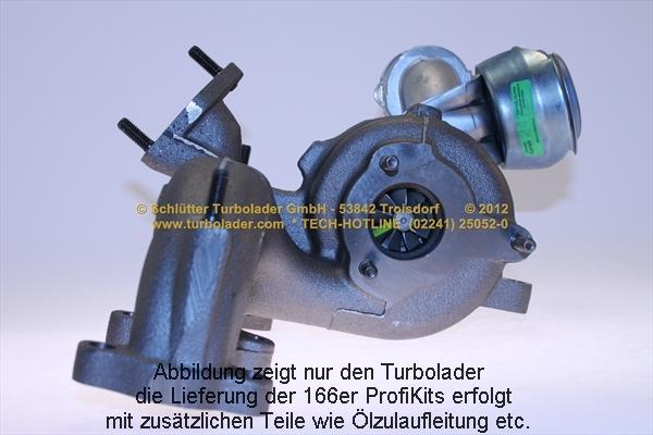 Schlütter Turbolader 166-01180 - Kompresors, Turbopūte ps1.lv