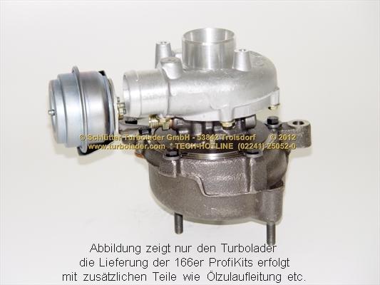 Schlütter Turbolader PRO-00130 - Kompresors, Turbopūte ps1.lv