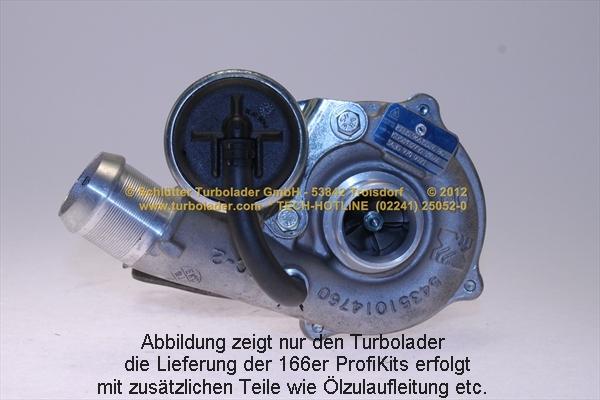 Schlütter Turbolader 166-00855 - Kompresors, Turbopūte ps1.lv