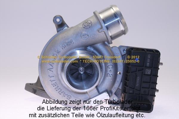 Schlütter Turbolader 166-00860 - Kompresors, Turbopūte ps1.lv