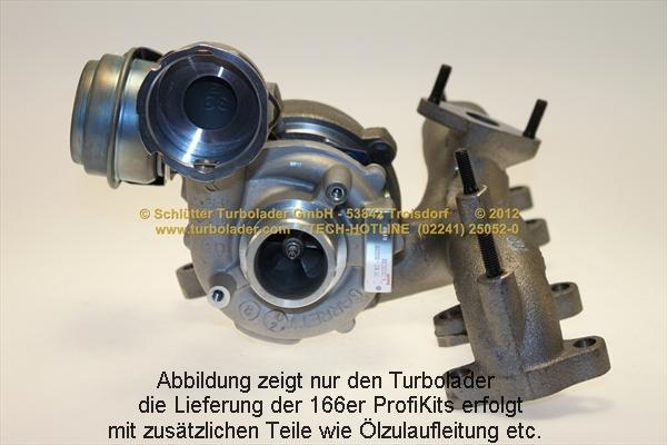 Schlütter Turbolader 166-08320EOL - Kompresors, Turbopūte ps1.lv