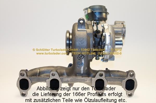 Schlütter Turbolader 166-08320EOL - Kompresors, Turbopūte ps1.lv