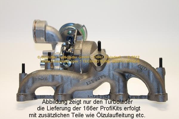 Schlütter Turbolader 166-00320EOL - Kompresors, Turbopūte ps1.lv