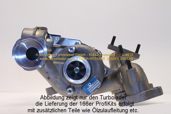 Schlütter Turbolader 166-00290 - Kompresors, Turbopūte ps1.lv
