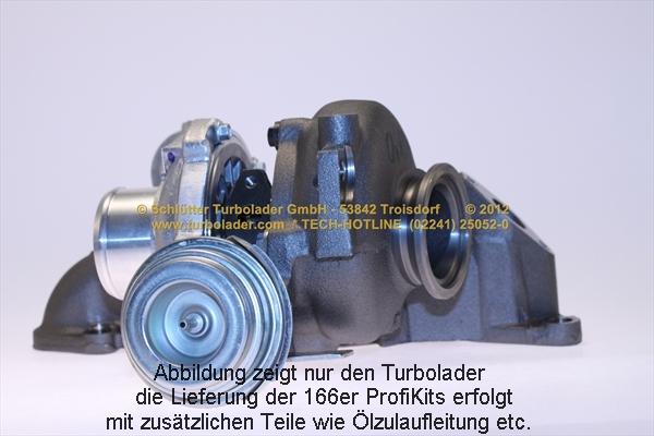 Schlütter Turbolader 166-00286 - Kompresors, Turbopūte ps1.lv