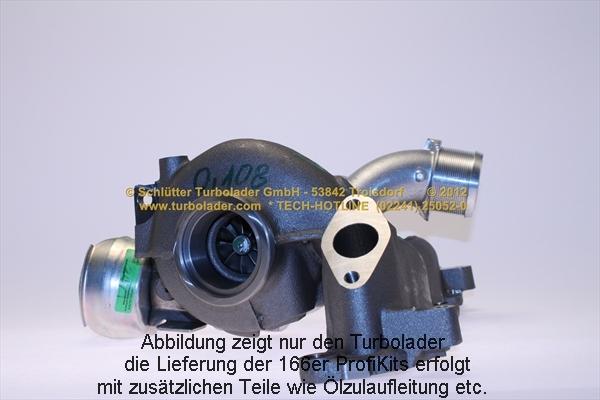 Schlütter Turbolader 166-00286 - Kompresors, Turbopūte ps1.lv