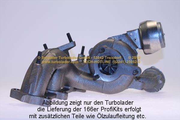 Schlütter Turbolader 166-00280EOL - Kompresors, Turbopūte ps1.lv