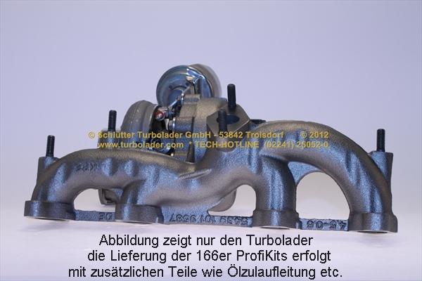 Schlütter Turbolader 166-00280 - Kompresors, Turbopūte ps1.lv