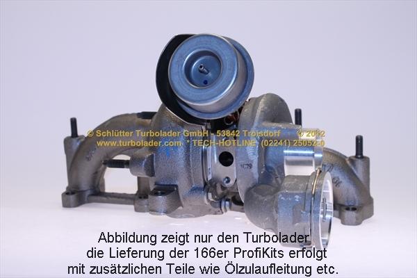 Schlütter Turbolader 166-00280 - Kompresors, Turbopūte ps1.lv