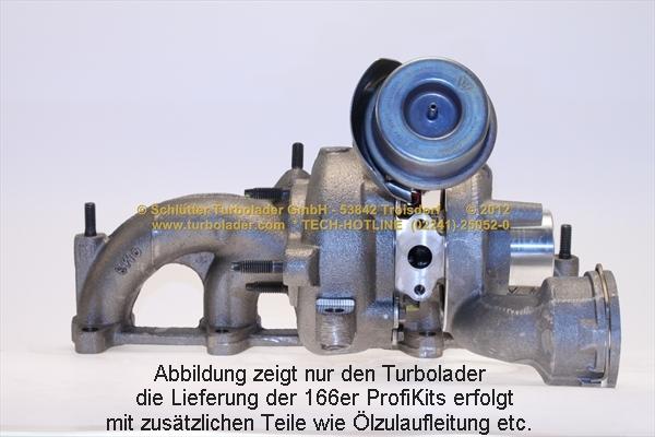 Schlütter Turbolader 166-00230EOL - Kompresors, Turbopūte ps1.lv