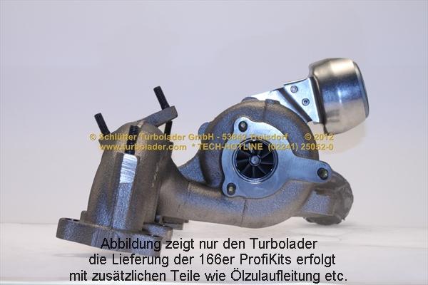 Schlütter Turbolader 166-00230EOL - Kompresors, Turbopūte ps1.lv