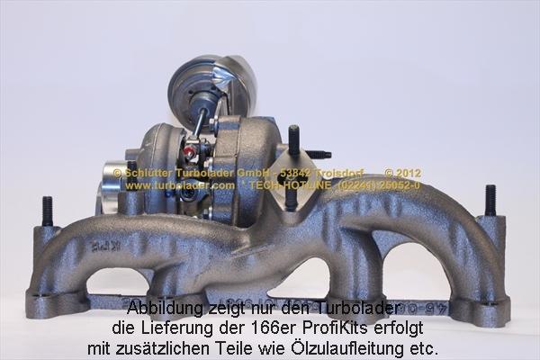 Schlütter Turbolader 166-00230EOL - Kompresors, Turbopūte ps1.lv