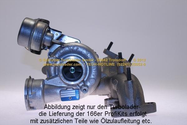 Schlütter Turbolader 166-00270 - Kompresors, Turbopūte ps1.lv