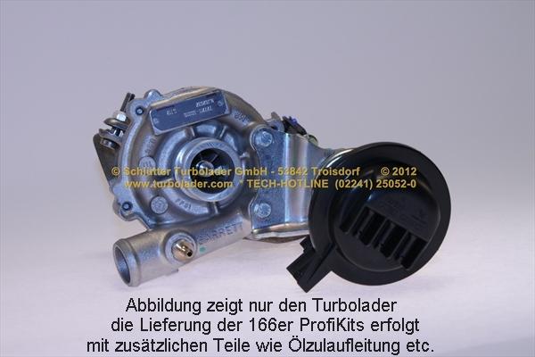 Schlütter Turbolader 166-00775EOL - Kompresors, Turbopūte ps1.lv