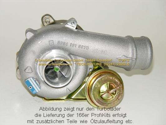 Schlütter Turbolader 166-01090 - Kompresors, Turbopūte ps1.lv