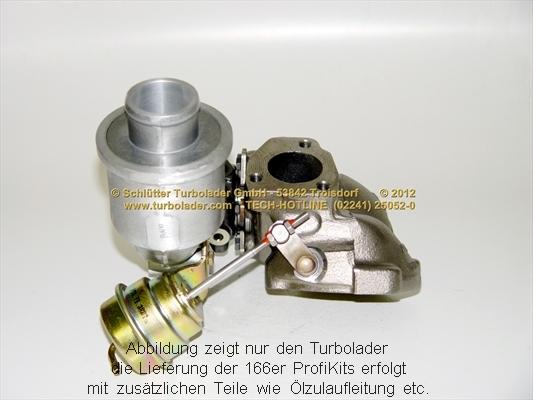 Schlütter Turbolader PRO-01051 - Kompresors, Turbopūte ps1.lv