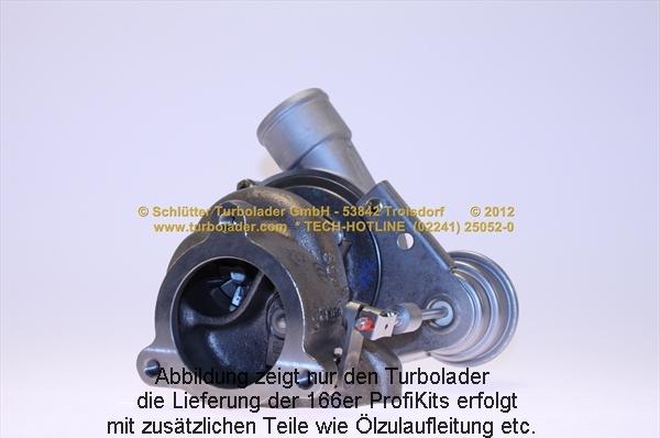 Schlütter Turbolader PRO-01070 D - Kompresors, Turbopūte ps1.lv