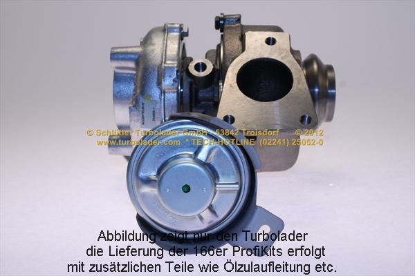 Schlütter Turbolader PRO-01035EOL - Kompresors, Turbopūte ps1.lv