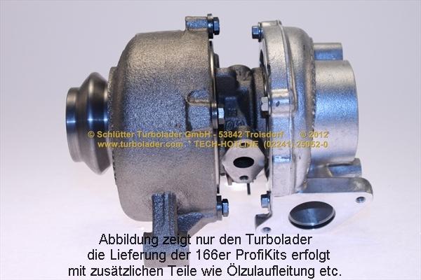 Schlütter Turbolader PRO-01035EOL - Kompresors, Turbopūte ps1.lv