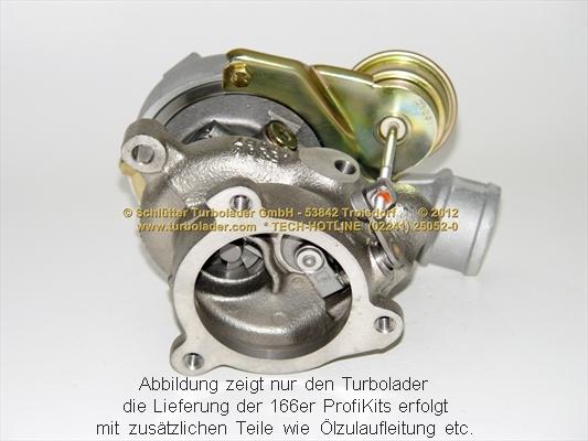 Schlütter Turbolader 166-01120EOL - Kompresors, Turbopūte ps1.lv