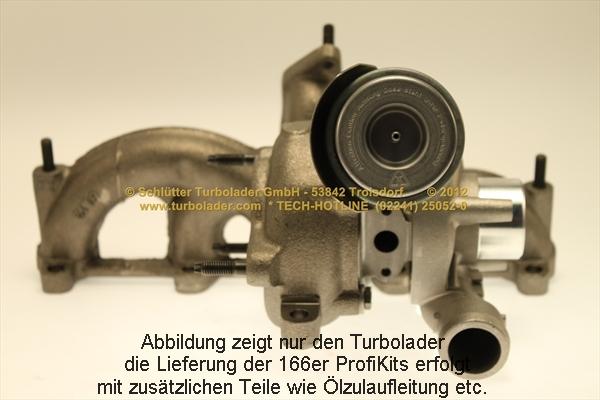 Schlütter Turbolader 166-03080EOL - Kompresors, Turbopūte ps1.lv