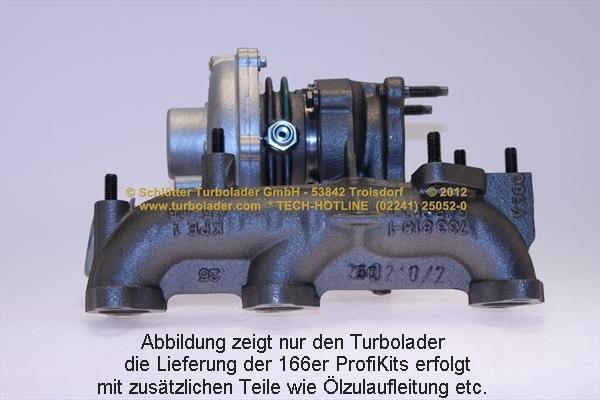 Schlütter Turbolader 166-02420EOL - Kompresors, Turbopūte ps1.lv