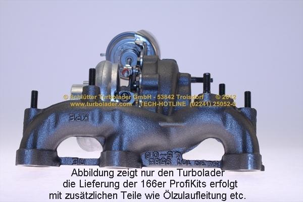 Schlütter Turbolader 166-02480 - Kompresors, Turbopūte ps1.lv