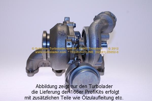 Schlütter Turbolader 166-02470 - Kompresors, Turbopūte ps1.lv